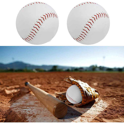 Set 2 Palle da softball 12 pollici palla da baseball per l'allenamento accessorio sportivo - enzoled