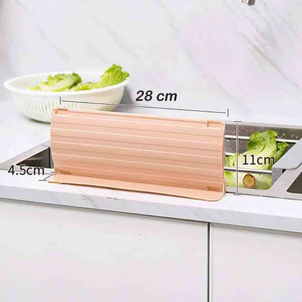 Paraspruzzi per lavandino da cucina estensibile con ventosa e adesivi protezione lavello per schizzi d’acqua - enzoled