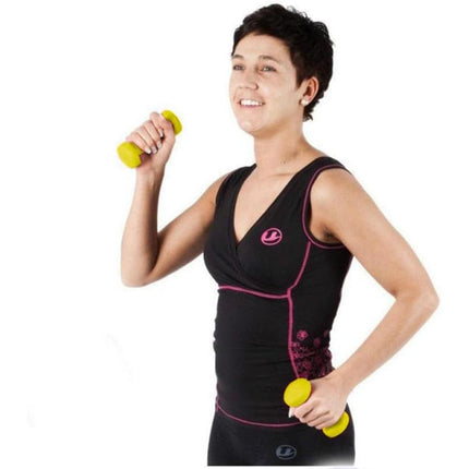 Pesi manubri da 0.5 kg Sport 2 pz 500 gr Manubrio Peso Allenamento riabilitazione Fitness Sport Dody duling giallo - enzoled