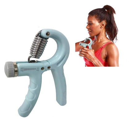 Pinza mano Hand Grip con resistenza regolabile da 10 a 40 kg per allenamento avambraccio muscoli di braccia attrezzo fitness - enzoled