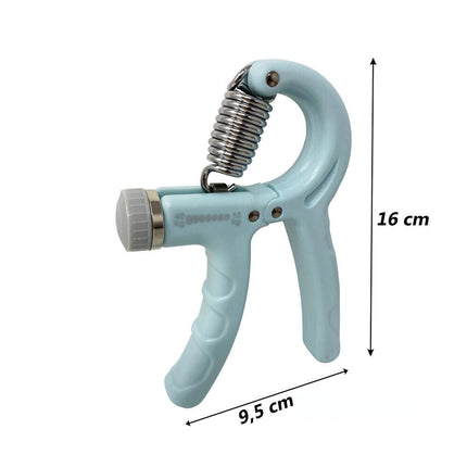 Pinza mano Hand Grip con resistenza regolabile da 10 a 40 kg per allenamento avambraccio muscoli di braccia attrezzo fitness - enzoled