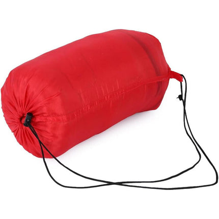 Sacco a pelo da campeggio con sacca per il trasporto lettino imbottito impermeabile singolo 210x70 cm - enzoled