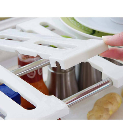 Scaffale sottolavello mensola salvaspazio portaoggetti organaizer da cucina bagno varie dimensioni - enzoled