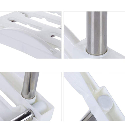 Scaffale sottolavello mensola salvaspazio portaoggetti organaizer da cucina bagno varie dimensioni - enzoled