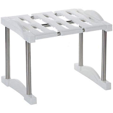 Scaffale sottolavello mensola salvaspazio portaoggetti organaizer da cucina bagno varie dimensioni - enzoled