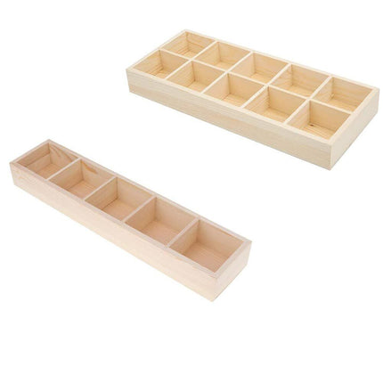 Scatola in legno personalizzabile contenitore portaoggetti per bustine di the scatole decorative decoupage - enzoled