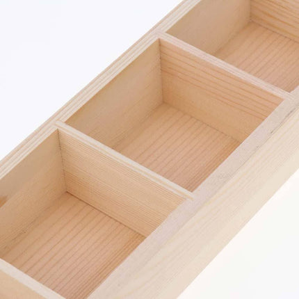 Scatola in legno personalizzabile contenitore portaoggetti per bustine di the scatole decorative decoupage - enzoled