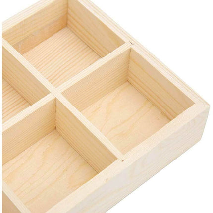 Scatola in legno personalizzabile contenitore portaoggetti per bustine di the scatole decorative decoupage - enzoled