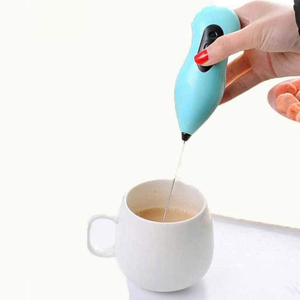 Montalatte elettrico a immersione schiumalatte schiumatore a frullino cappuccinatore per latte schiumato cappuccino - enzoled