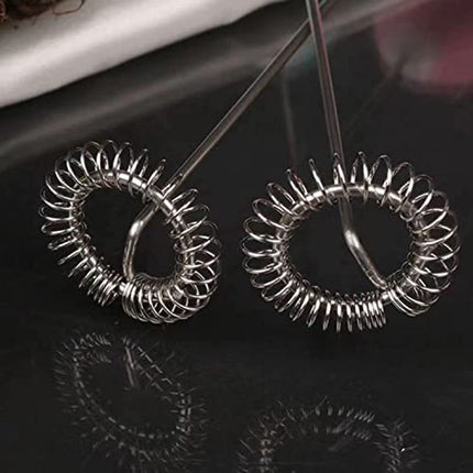 Montalatte elettrico a immersione schiumalatte schiumatore a frullino cappuccinatore per latte schiumato cappuccino - enzoled