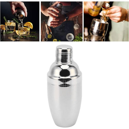 Shaker in acciaio da 530 ml per cocktail mixer per drink accessori barman bartender barista - enzoled