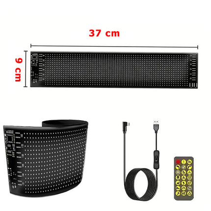 Tabella display LED RGB flessibile programmabile con telecomando App enzoled