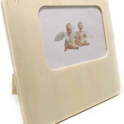 Cornice portafoto in legno da tavolo per foto fotografie da appoggio personalizzabile con decoupage pittura - enzoled
