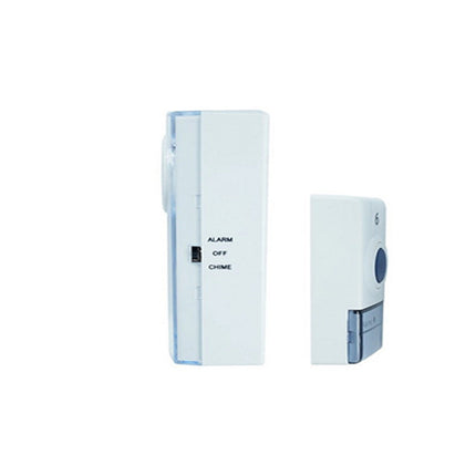 Campanello wireless senza-fili raggio d’azione 100 metri a batteria con indicatore led 6 trasmettitore  pulsante e 1 ricevitore 6 zone - enzoled