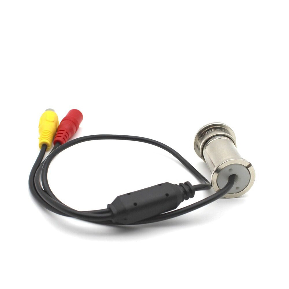 Telecamera spioncino per porta d’ingresso occhiello per la sicurezza videosorveglianza monitor regolabile 4 a 6 cm - enzoled