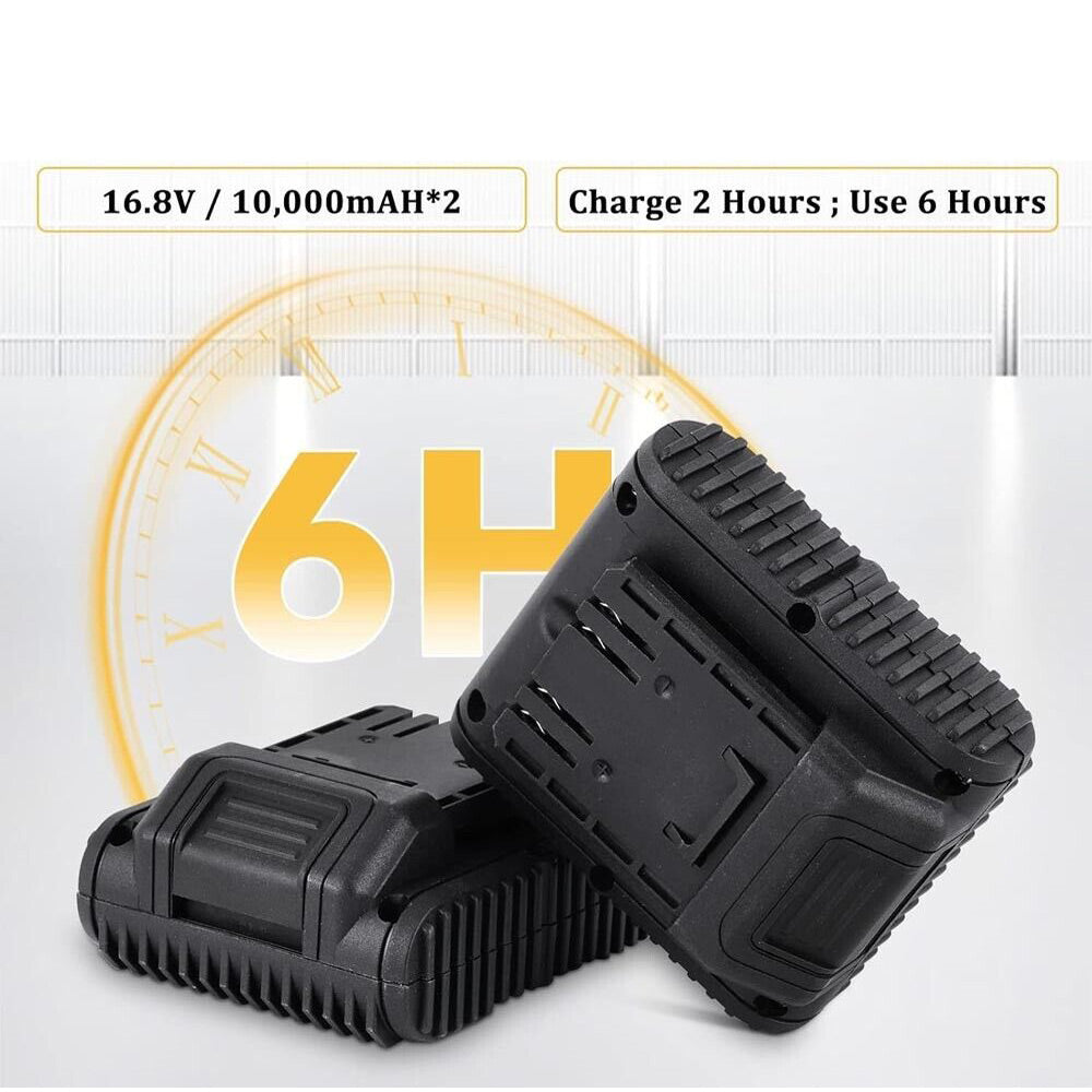 Ventosa vibrante doppia batteria 16,8V macchina per installazione di piastrelle mattonelle marmo levigatrice - enzoled