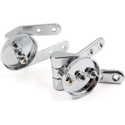 Cerniere per copriwater universali 2 pezzi con raccordi cerniera di ricambio per sedile tavoletta wc water - enzoled