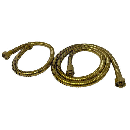 Colonna doccia moderna saliscendi con soffione quadrata doccetta telefono e portasapone per box doccia oro - enzoled