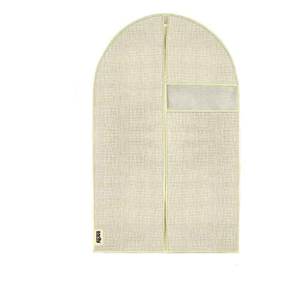 Custodia per abiti e vestiti 100x60 cm protettiva porta abiti da viaggio o per armadio con chiusura a zip con cerniera - enzoled