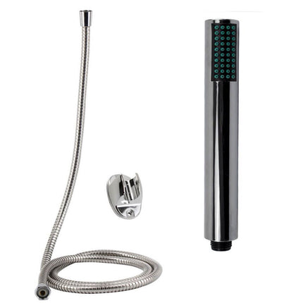Soffione con tubo flessibile da 1,8 metri doccetta a mano telefono doccia per bagno con supporto staffa a muro - enzoled