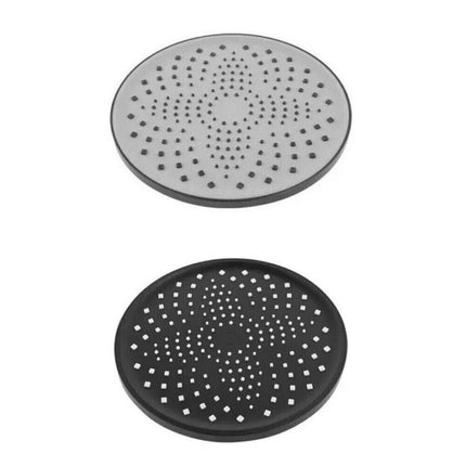 Soffione per doccia da bagno rotondo 22,5 cm in abs doccetta con filtro anticalcare alta pressione - enzoled