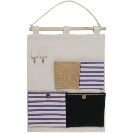 Porta Oggetti da Bagno in Tessuto con Tasche Ganci Organizer Multiuso vari modellli - enzoled