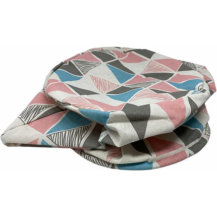 Cesto portabiancheria multicolor con disegni geomentrici pieghevole con manici da bagno varie dimensioni - enzoled