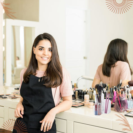 Organizer cosmetici porta trucchi creme 3 scomparti in ABS organizzatore make up - enzoled