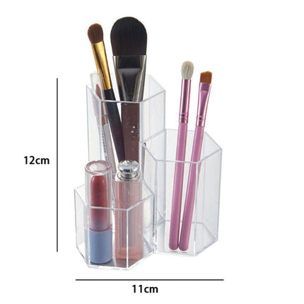 Organizer cosmetici porta trucchi creme 3 scomparti in ABS organizzatore make up - enzoled