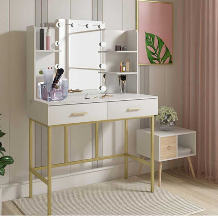 Organizer cosmetici rotondo porta trucchi creme 7 scomparti in ABS organizzatore make up - enzoled