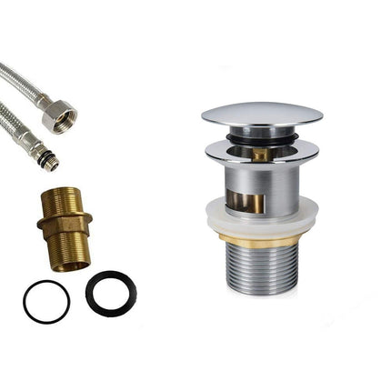 Miscelatore a cascata cromato da lavabo per bagno canna alta o bassa leva monocomando rubinetto per lavandino moderno modello cascata silver - enzoled