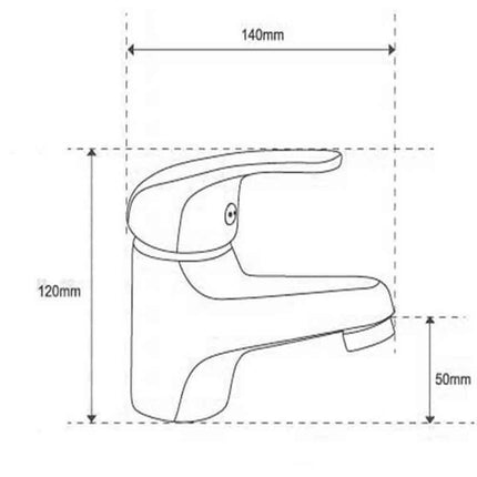 Rubinetto per lavabo da bagno miscelatore monoleva regolabile cromato lucido modello Bari - enzoled