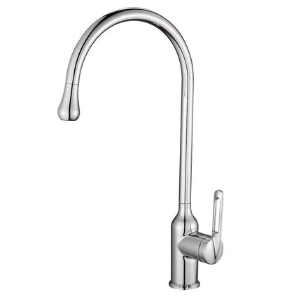 Rubinetto da cucina ultra moderno a canna alta miscelatore monocomando per lavandino - enzoled