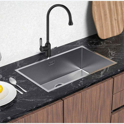 Rubinetto da cucina ultra moderno a canna alta miscelatore monocomando per lavandino - enzoled