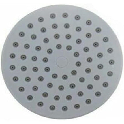 Soffione per doccia da bagno rotondo 11 cm in abs doccetta con filtro anticalcare alta pressione cromato - enzoled