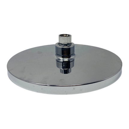 Soffione per doccia da bagno rotondo 22 cm in abs doccetta con filtro anticalcare alta pressione cromato - enzoled