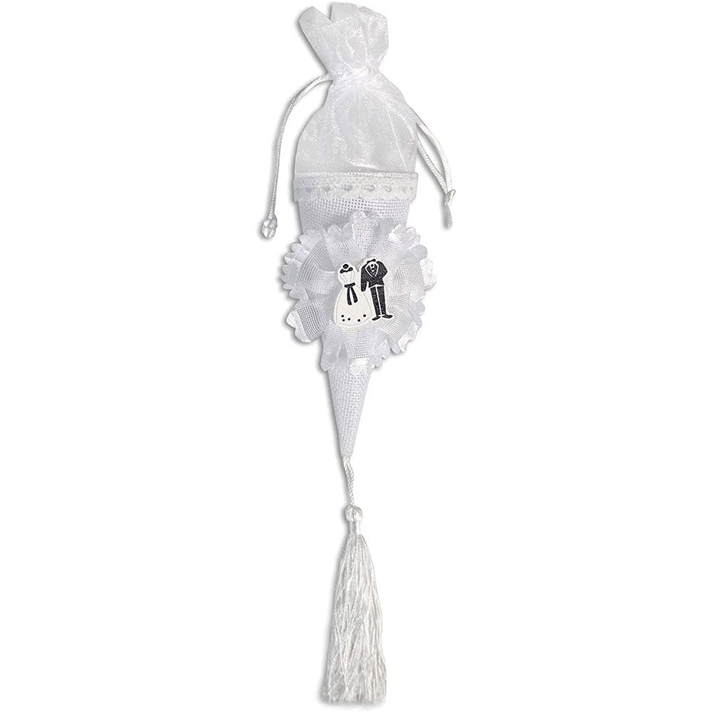 Cono portariso per Matrimonio portaconfetti per confettata Coni segnaposto - enzoled
