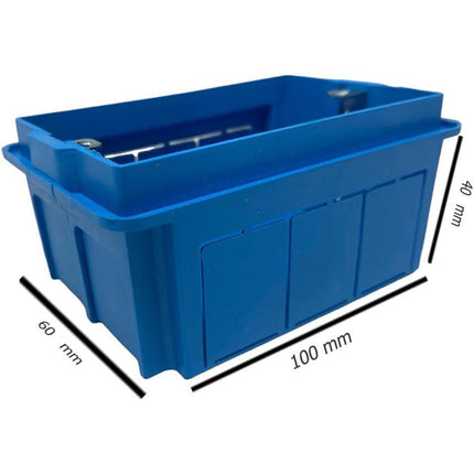 Set 5 Cassette da incasso 503 scatole combinate da muro 3 posti magnum con inserti in ferro zincato IP40 - enzoled