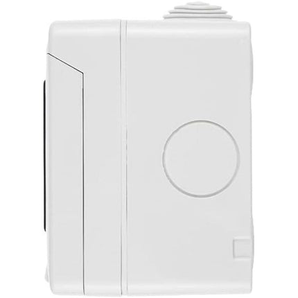 Cassetta con coperchio idrobox per esterno a 4 posti compatibile con matix custodia per interruttori ip55 - enzoled