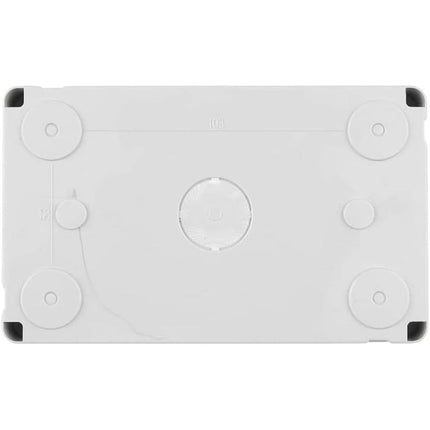 Cassetta con coperchio idrobox per esterno a 4 posti compatibile con matix custodia per interruttori ip55 - enzoled