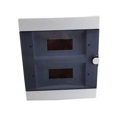 Quadro elettrico da incasso centralino 2x12 24 moduli DIN box scatola per interruttori IP40 - enzoled