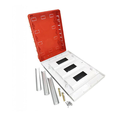 Quadro elettrico da incasso centralino 3x12 36 moduli DIN box scatola per interruttori IP40 - enzoled