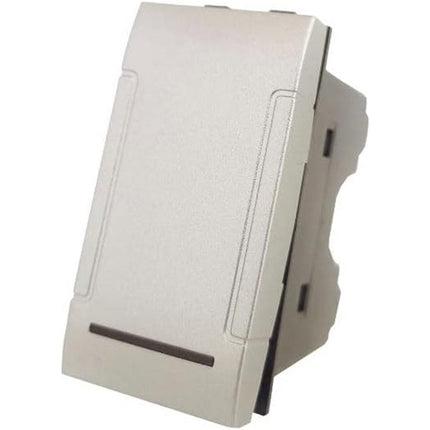 Deviatore bipolare compatibile con living light international air interruttore pulsante 2p 16a 250v - enzoled