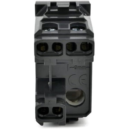 Deviatore bipolare compatibile con living light international air interruttore pulsante 2p 16a 250v - enzoled