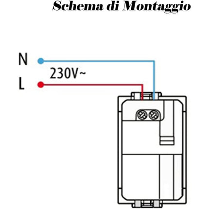 Modulo presa doppia USB da muro per placca cassetta 503 compatibile con living light international air 5V 2 Usb - enzoled