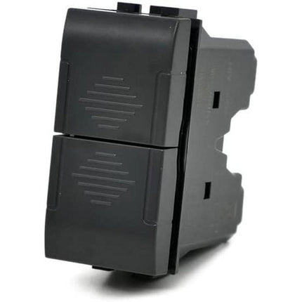 Doppio pulsante compatibile con living light international air tasto interruttore saliscendi 1p 10a 220v - enzoled