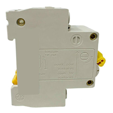 Interruttore automatico magnetotermico differenziale salvavita modulare per quadro elettrico 2P+N 6ka 10 16 20 25 32 40 63 ampere - enzoled