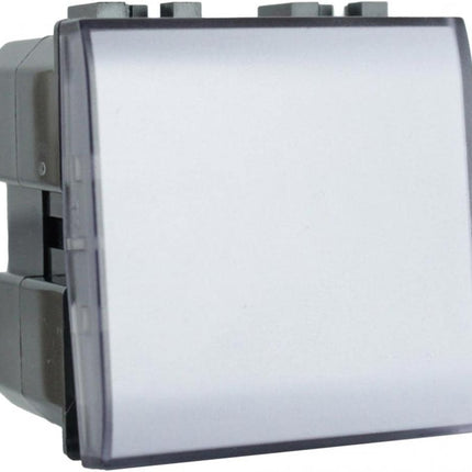 Pulsante luce notturna 2 watt compatibile con matix interruttore on/off segnapassi luce calda fredda naturale blu - enzoled