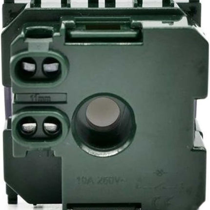 Pulsante luce notturna 2 watt compatibile con matix interruttore on/off segnapassi luce calda fredda naturale blu - enzoled