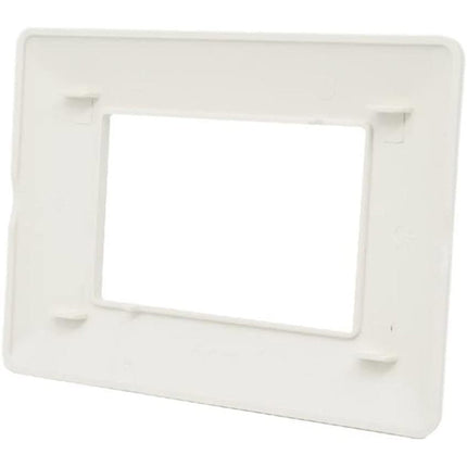 Placchetta per interruttore a 3 4 6 posti bianco perla cassetta 503 compatibile con btcino matix supporto cover - enzoled
